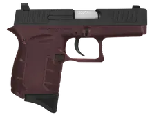 Diamondback DB9 G4 9mm Luger Semi-Auto Pistol, 3.1" Barrel, 6-Rounds, Midnight Bronze Polymer Frame, Black Stainless Steel Slide, 3-Dot Sights
