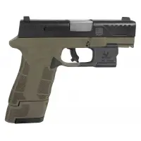 Diamondback DBAM29 Sub-Compact 9mm Luger 3.50" Barrel 17-Rounds Flat Dark Earth with Viridian Laser & Holster