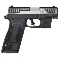 Diamondback DBAM29 Sub-Compact 9mm Luger Pistol, 3.5" Barrel, Two-Tone, 17-Rounds, with Viridian Laser & Holster