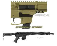CMMG Resolute 300 MK4 6MM ARC 16.10" with Noveske Bazooka Green Cerakote Receiver and 6-Position Ripstock Stock