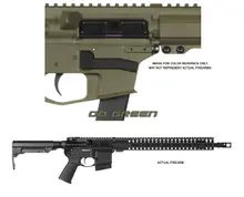 CMMG Resolute 300 MK4 6MM ARC 16.10" with OD Green Cerakote Receiver and 6 Position Ripstock Stock