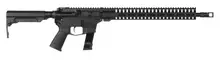 CMMG MK17 Resolute 200 9MM Luger 16.10" Black Hard Coat Anodized Receiver with 6 Position Ripstock Stock and Magpul MOE Grip