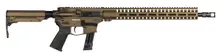 CMMG Resolute 300 MK17 9mm Luger, 16.1" Barrel, 21+1 Rounds, Midnight Bronze Cerakote Receiver, 6 Position Ripstock Stock