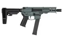 CMMG Banshee MKG .45ACP 5" 26RD Ripbrace Pistol - Charcoal Green