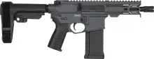 CMMG Banshee MK4 5.7x28mm 5" Pistol Tube Sniper Grey with 40rd Polymer Grip