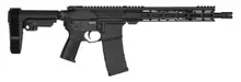 CMMG Banshee MK4 5.56mm Pistol with 12.5" Barrel and 30rd Magazine - Black (Model: 55ADF7A-AB)