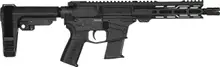 CMMG Banshee MK57 5.7x28mm 8" Armor Black Pistol with Polymer Grip and M-LOK Handguard