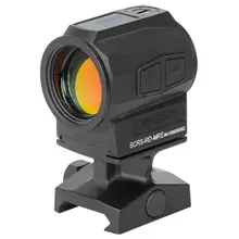 HOLOSUN SCRS RD MRS 1x20mm Red Dot/65 MOA Red Circle Multi Reticle Black Anodize - SCRS-RD-MRS