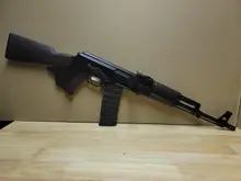 Arsenal SAM5 5.56x45mm Semi-Auto AK47 Rifle with 16.3" Barrel, Plum Polymer Furniture, 30-Round Capacity