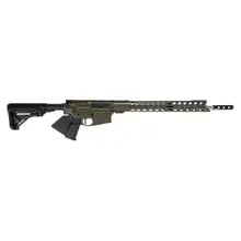 Lead Star Arms Grunt AR-10 Rifle CA Compl. .308 Win 18" Barrel, Sniper Green - LSA-CAG10GRN18