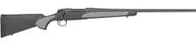 Remington 700 SPS Bolt Action Rifle, .243 Win, 24" Barrel, 4-Round, Matte Black with Gray Panels Synthetic Stock