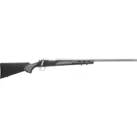 Remington 700 Varmint SF Bolt Action Rifle - .223 Rem, 26" Stainless Barrel, Black Overmolded Stock with Grey Inserts