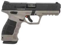 SAR USA SAR9 9MM 4.4" 17-Round Striker Fired Pistol with Platinum Slide and Black Polymer Frame