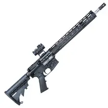 F1 FIREARMS FDR-15 223 WYLDE 16IN BLACK SEMI AUTOMATIC MODERN SPORTING RIFLE - 10+1 ROUNDS - BLACK