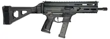 Grand Power Stribog SP9A3G 9mm, 8" Threaded Barrel, 3 Glock Style Magazines, SB Tactical Folding Brace