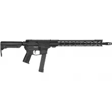 CMMG Resolute MKGS 9MM, 16.1" Barrel, Semi-Automatic Rifle, Glock Magazine Compatible, Armor Black