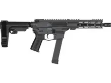 CMMG Banshee MKGS 9MM 8" Pistol with 33rd Ripbrace in Sniper Grey