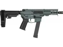 CMMG Banshee MKGS 9MM 5" 33RD Ripbrace Pistol - Charcoal Grey
