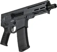 CMMG Dissent MK4 .300 BLK Semi-Automatic Pistol, 6.5" Barrel, Sniper Grey, 30-Round Capacity