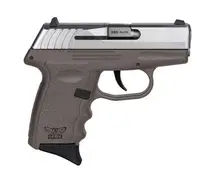 SCCY INDUSTRIES CPX-3TTDEG3 CPX-3 380 ACP CALIBER WITH 3.10" BARREL, 10+1 CAPACITY, FLAT DARK EARTH FINISH FRAME, SERRATED STAINLESS STEEL SLIDE, FINGER GROOVED POLYMER GRIP & NO MANUAL THUMB SAFETY
