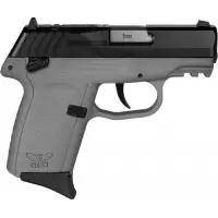 SCCY Industries CPX-1 Gen 3 9MM Luger Pistol, 3.1" Barrel, 10-Round, Black/Gray, Red Dot Ready