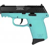 SCCY CPX-2 Gen 3 9mm 3.1" 10RD Pistol with Black Nitride SS Slide and SCCY Blue Polymer Frame/Grip