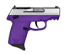 Sccy SCCY CPX-1 Gen 3 Purple/Stainless 9mm 3.1 Barrel 10-Rounds RDR