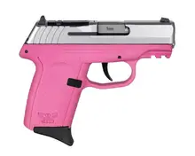 Sccy SCCY CPX-2 Pink/Stainless 9mm 3.1 Barrel 10 Rounds Optics Ready