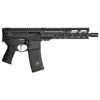 CMMG Dissent MK4 9MM Luger AR-Style Pistol, 10.5" Barrel, 33-Rounds, Black, with Picatinny Brace Adapter and M-LOK Handguard