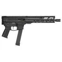 CMMG Dissent MKGS 9MM 10.5" Armor Black Pistol with 33+1 Glock Mags, M-LOK Handguard, and Picatinny Brace Adapter - 99A806DAB