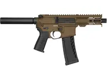 CMMG Banshee MK4 .22LR AR-15 Pistol, 4.5" Midnight Bronze Semi-Automatic
