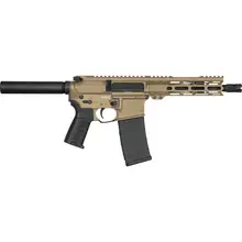 CMMG Banshee MK4 .300AAC 8" 30RD Tube AR-15 Pistol - Tan