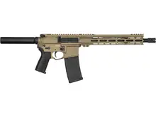 CMMG Banshee MK4 5.56mm NATO 12.5" 30RD AR-15 Pistol in Tan