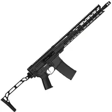 CMMG Dissent MK4 300BLK 16.1" Semi-Auto Rifle with Folding Stock, Black