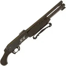 Standard Manufacturing SP-12 Compact Pro 12 Gauge 3" 14.5" BBL Pistol Grip Black Pump Shotgun