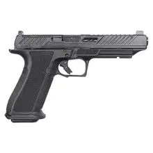 Shadow Systems DR920L Elite 9mm Luger Handgun with 5.31" Unthreaded Fluted Barrel, Black Nitride, 10+1 Round Capacity