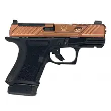 SHADOW SYSTEMS CR920 Elite Limited Edition 9mm 3.75in Spiral Unthreaded Barrel 10rd/13rd Mags Black/Bronze Pistol (SS-4011-L1)