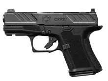 Shadow Systems CR920 Foundation 9MM 3.41" 13RD Optic Ready Black Pistol with Low Co-Witness Sights