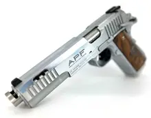 Arsenal Firearms Dueller Prismatic .45ACP Stainless Steel Double Barrel Pistol with Twin Ported Barrels and Black G10 Grips