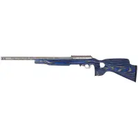 Volquartsen IF-5 .22LR with Blue Thumbhole Silhouette Stock and 20B SS Barrel