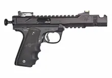 Volquartsen Black Mamba .22LR 4.5" Barrel Semi-Auto Pistol with 10-Round Magazines and Fiber Optic Front Sight