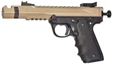 Volquartsen Black Mamba 4.5" .22LR 10+1 Round Cerakote FDE Semi-Automatic Pistol with Fiber Optic Front Sight