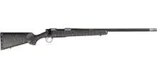 Christensen Arms Ridgeline .308 Win Bolt Action Rifle, 24" Threaded Barrel, Carbon Fiber/Stainless Steel, Black/Gray Webbing Stock