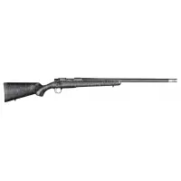 Christensen Arms Ridgeline 30 Nosler Bolt Action Rifle, 26" Carbon Fiber/Threaded Barrel, Black with Gray Webbing, 3+1 Rounds - CA10299-P15411