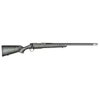 Christensen Arms Ridgeline .270 WSM Bolt Action Rifle with 24" Carbon Fiber/Threaded Barrel, Green with Black & Tan Webbing - CA10299-C14413