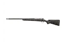 Christensen Arms Ridgeline Left-Hand Bolt Action Rifle - .308 Winchester, 24" Stainless Steel Barrel, Black with Gray Webbing