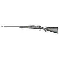 Christensen Arms Ridgeline Left-Handed Bolt-Action Rifle - .308 Winchester, 24" Stainless Steel Barrel, Green with Black & Tan Webbing - 4 Rounds