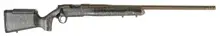 Christensen Arms Mesa Long Range .308 Win, 24" Threaded Barrel, Burnt Bronze Finish, Green/Black/Tan Webbing, Bolt Action Rifle