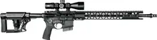 ZRO Delta Game Ready 6.5 Grendel 18" Barrel Rifle with Adjustable Stock, Black Polymer Grip, and USO TS-12 MHR Scope