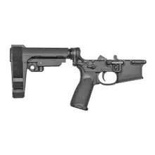 Primary Weapons Systems MK1 MOD 2-M Multi-Caliber AR Pistol Lower, Black Anodized with SBA3 Brace
